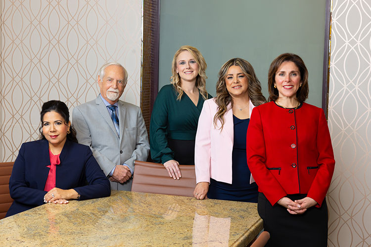 The team at the Law Offices of Tecla M. Lunak, APC